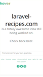 Mobile Screenshot of laravel-recipes.com